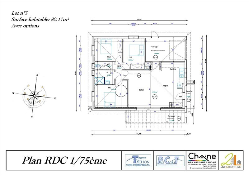 EN PLEIN COEUR DU CENTRE VILLE - Villas de Plain-Pied aux normes RT 2012 - VEFA