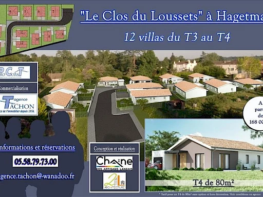 EN PLEIN COEUR DU CENTRE VILLE - Villas de Plain-Pied aux normes RT 2012 - VEFA