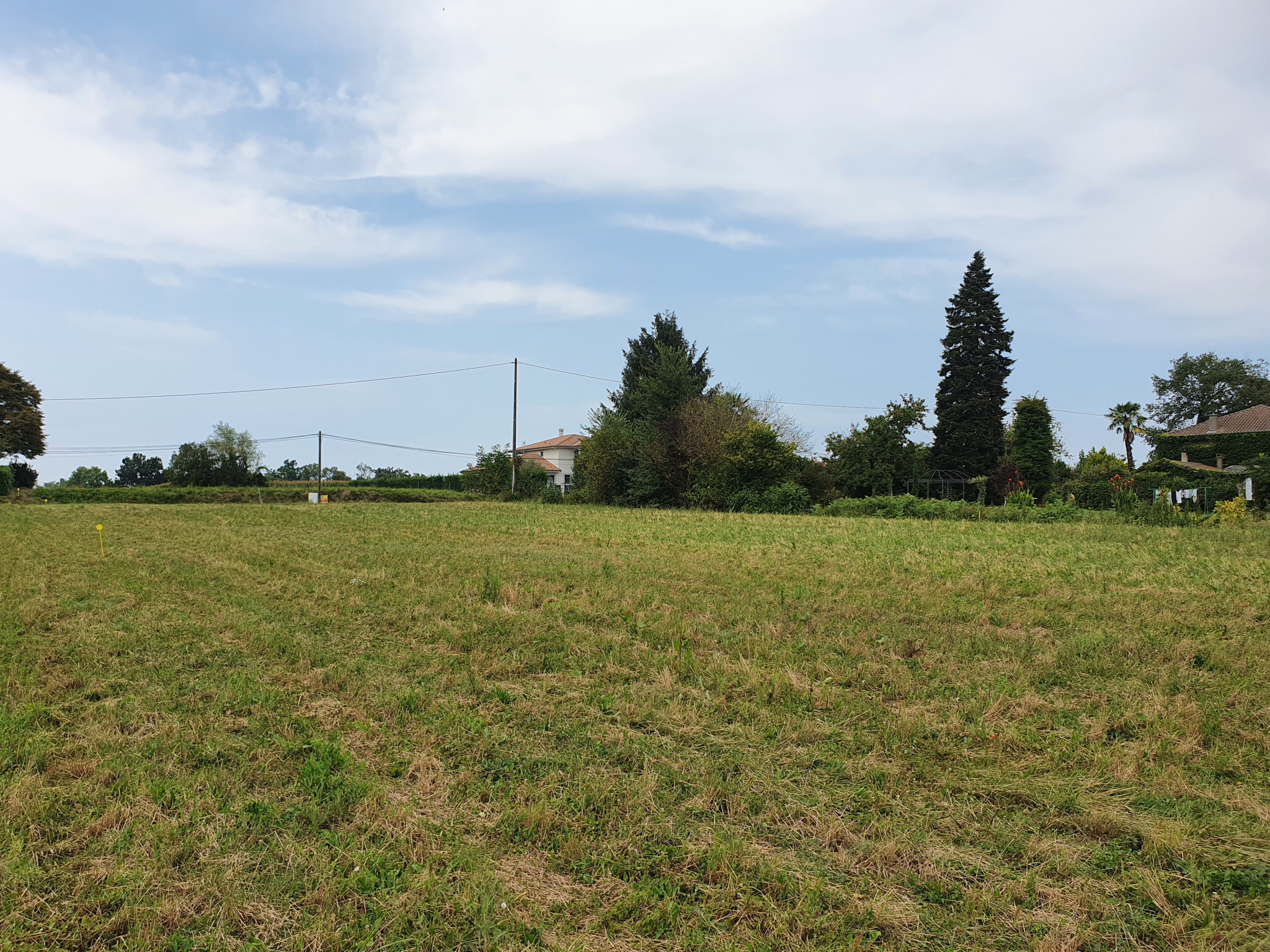 Hagetmau : terrain viabilisé de 1509m2 à vendre 37500 €