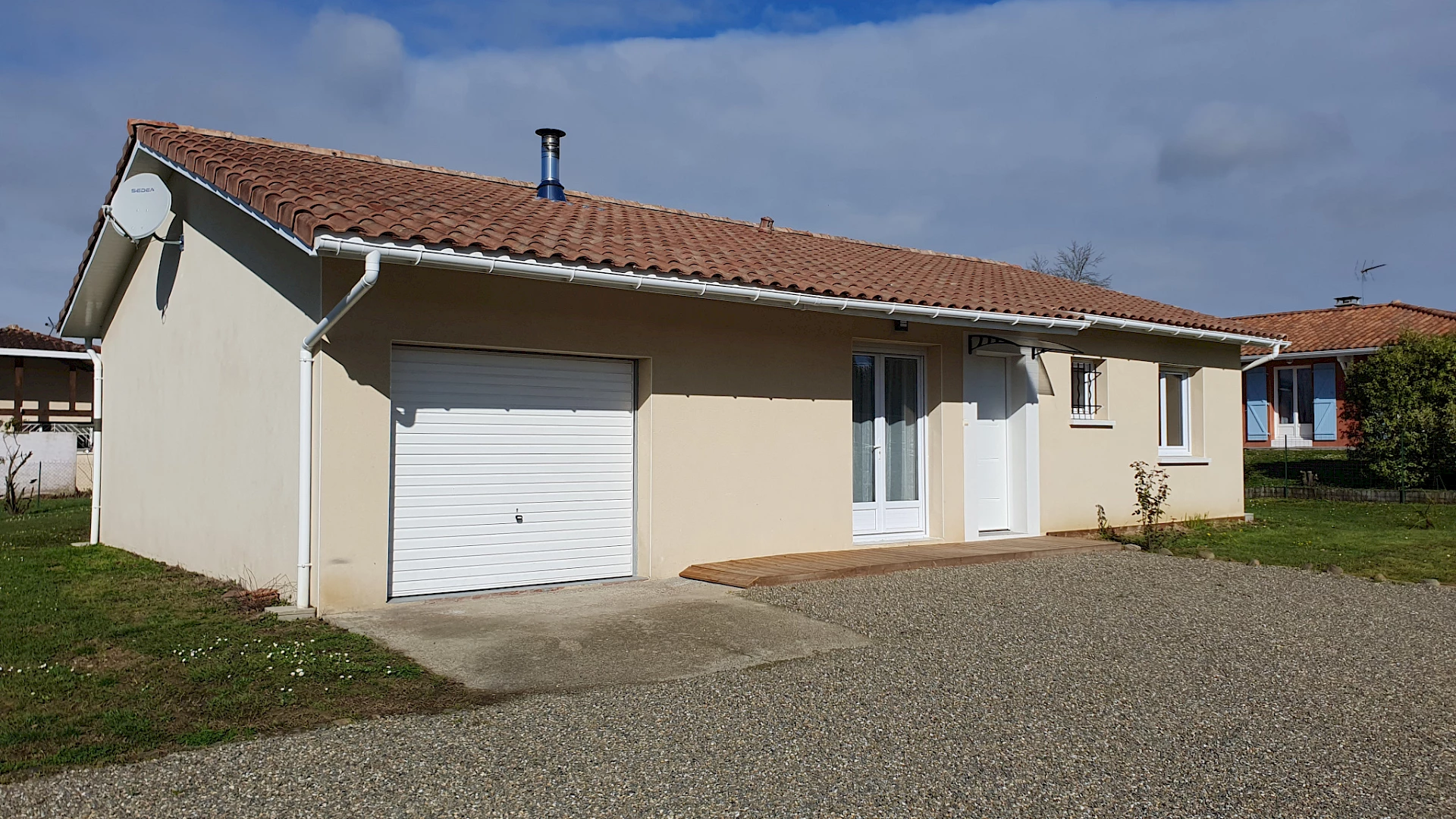 Villa de Plain-Pied avec 3 chambres