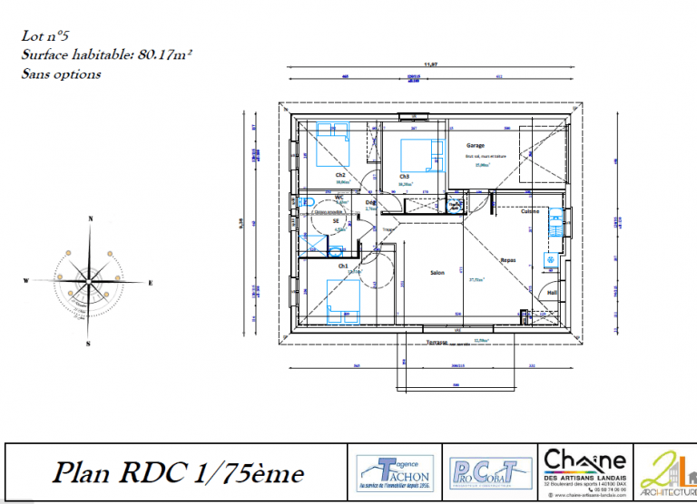 Villa 80m² Perspective 2