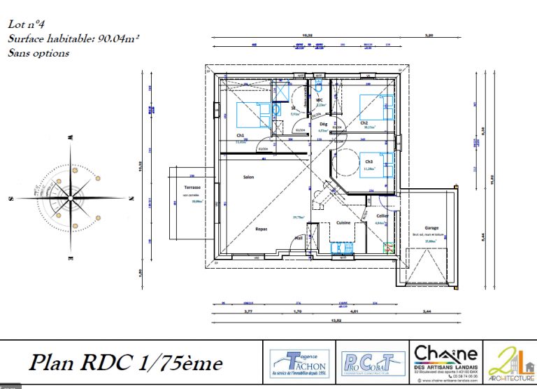 Villa 90m² Perspective 4