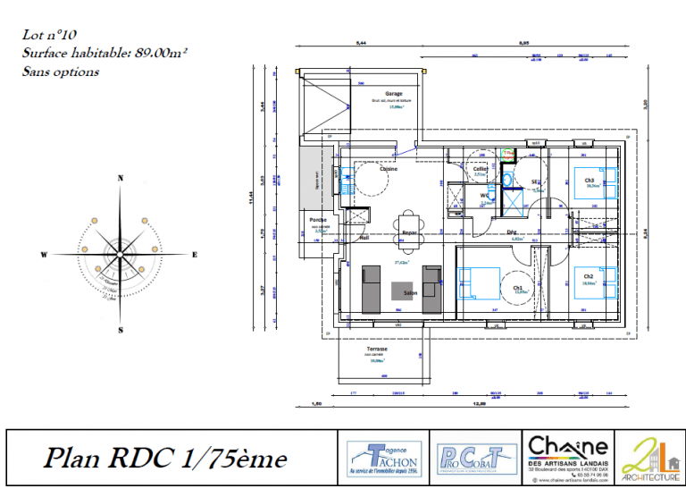 Villa 90m² Perspective 6